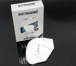 Rotmarine FFP2-Maske weiß