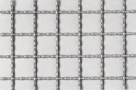 Wellengitter pulverbeschichtet in RAL9005 glatt matt