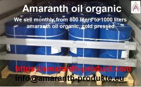 Bio Amaranthöl, kaltgepresst 