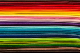 Färben von Textilbändern