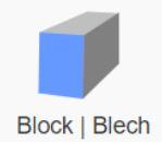 Block-  Blechstahl