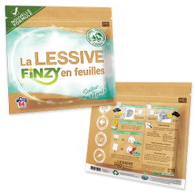Blattwaschmittelbeutel Finzy - 64 Waschgänge