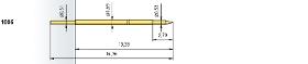 Federkontakte für Kleinstraster - Raster ab 0.76 mm (30 mil)