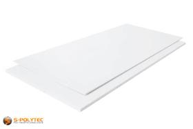 Hart-PVC (PVC-U) Platte Weiß