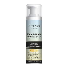 Aufhellungscreme für Gesicht und Körper SPF30+ Airless 100 ml