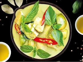 Grünes Thai Curry