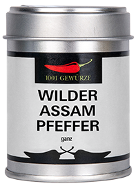 Wilder Assam Pfeffer, ganz