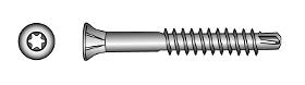 FAST-Drill Holzbauschrauben, TX-Innensechsrund-Antrieb