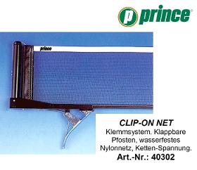 Prince TT Netz Satz Clip-On