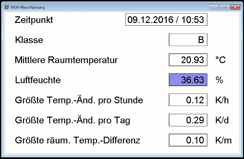 Komplettsystem DL32 1wire zur Messraum Klassifizierung nach VDI/VDE 2627