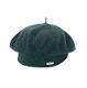 Damen-Baskenmütze aus grüner Wolle (AMALTEA)
